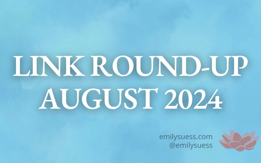 Link Round-up August 2024: Zentangle, IBS, and Stuff